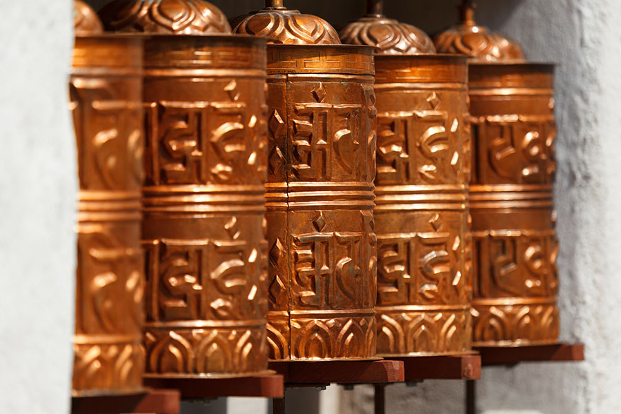 prayer wheel image