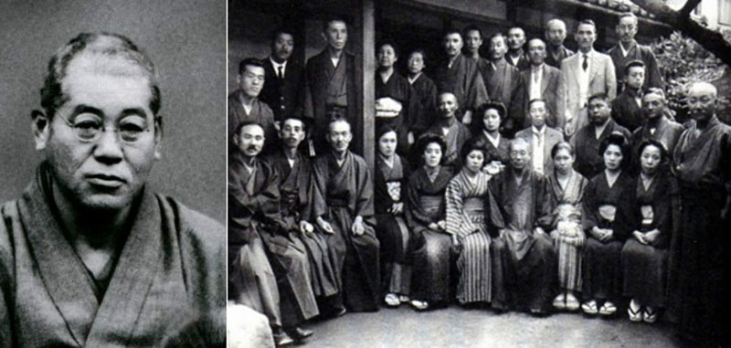Mikao Usui With His Students Picture