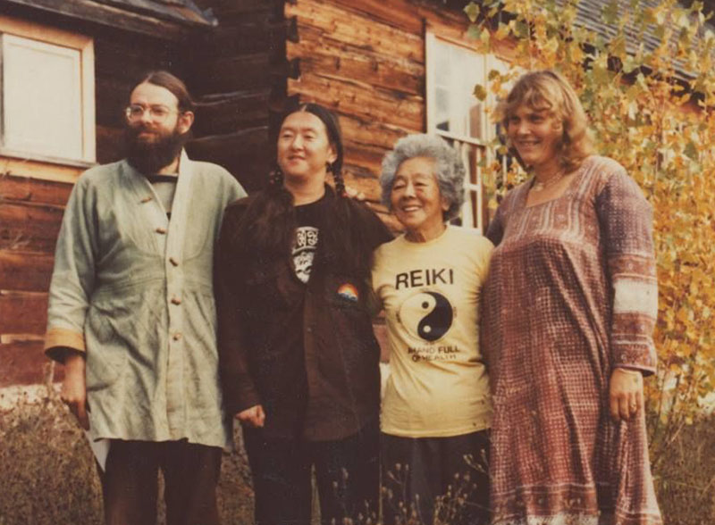 Rick Bockner, Phyllis Furomoto, Hawayo Takata and Wanja Twan Photo