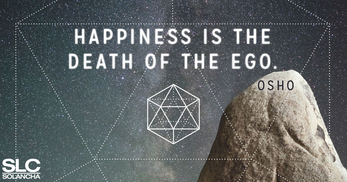 Osho Quotes On Ego And Happiness Image