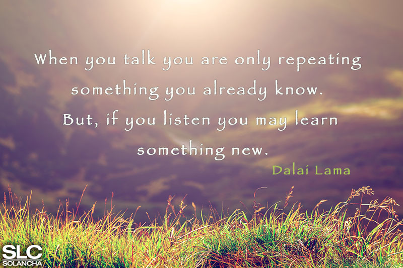 Dalai Lama Quotes Listening Image