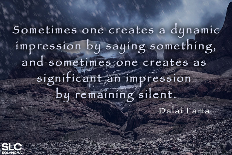 Dalai Lama Quotes Silence Image