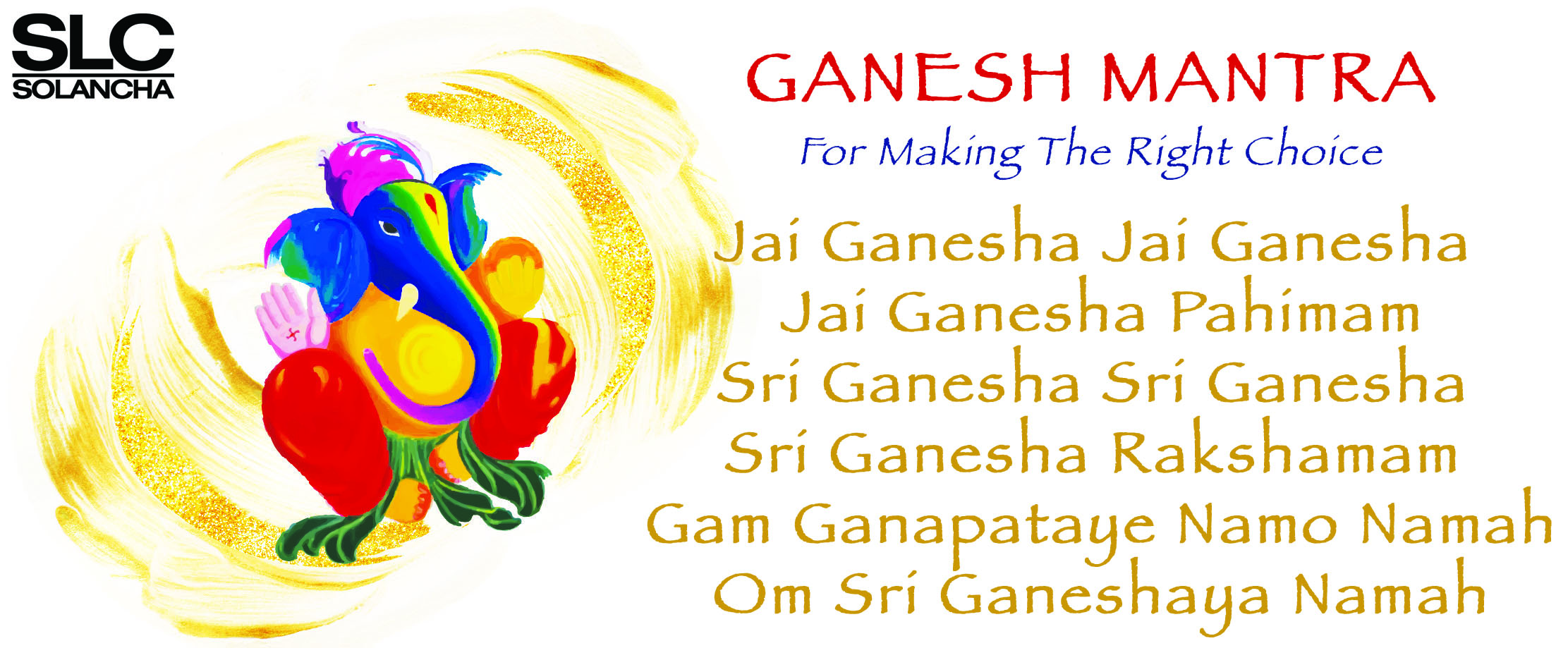 Ganesh mantra for making the right choice image
