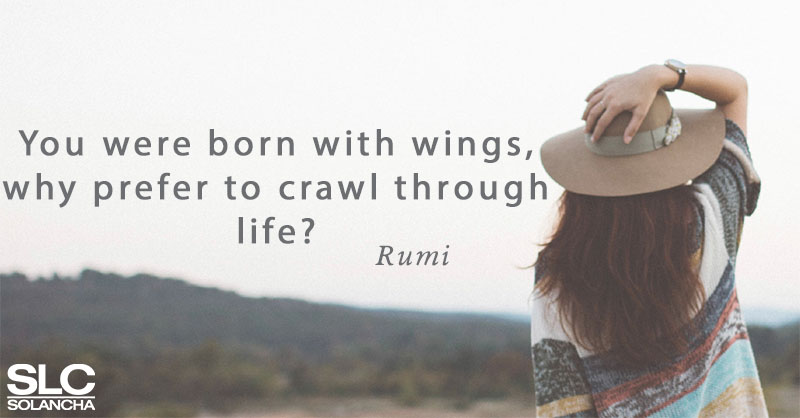 Rumi Quotes On Life Wings Image