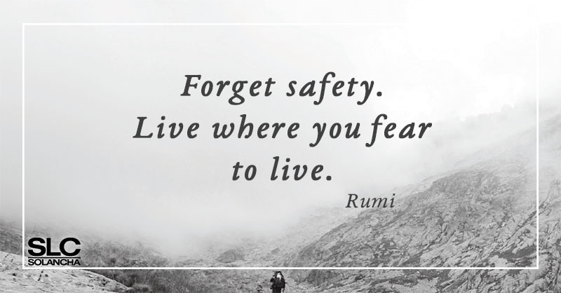 Rumi Quotes on Life and Fears Image
