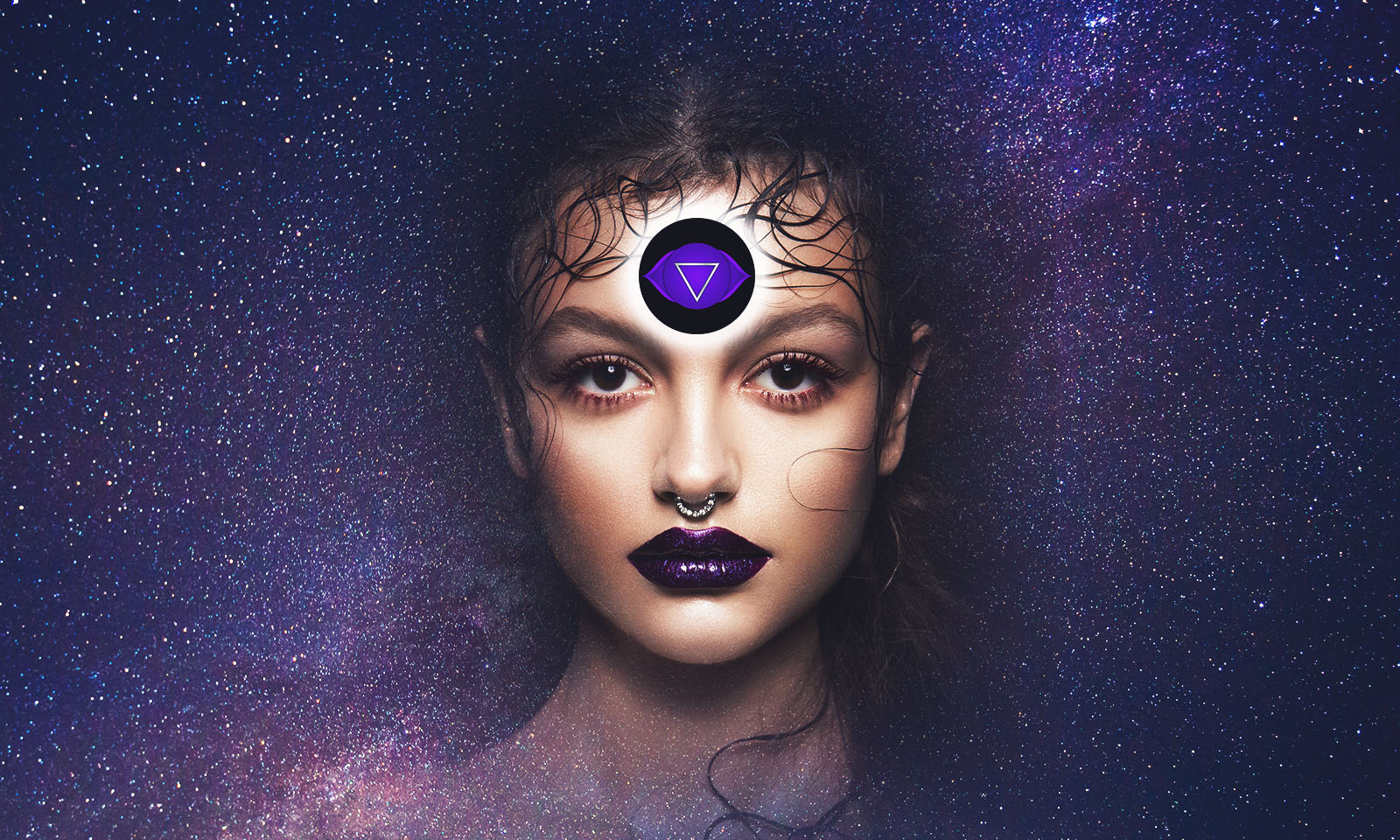 Third eye chakra activation image