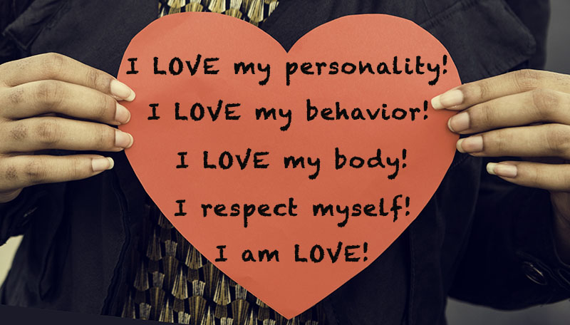 self-love affirmations image