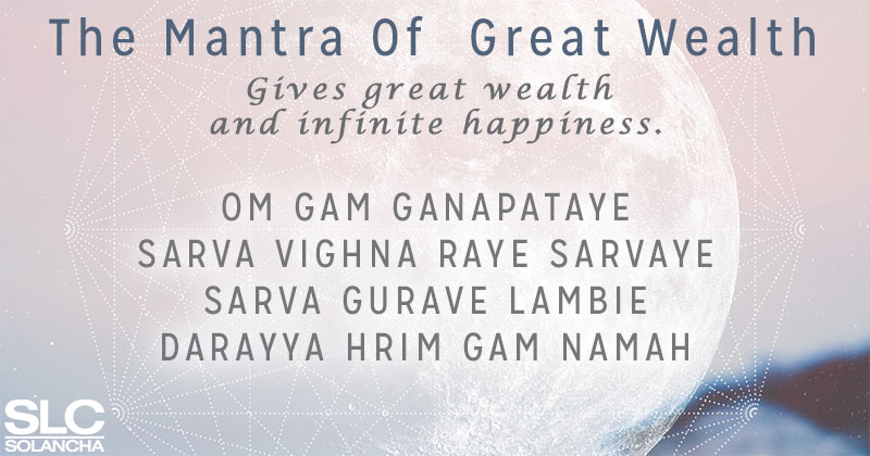 The Mantra Of  Great Wealth Image