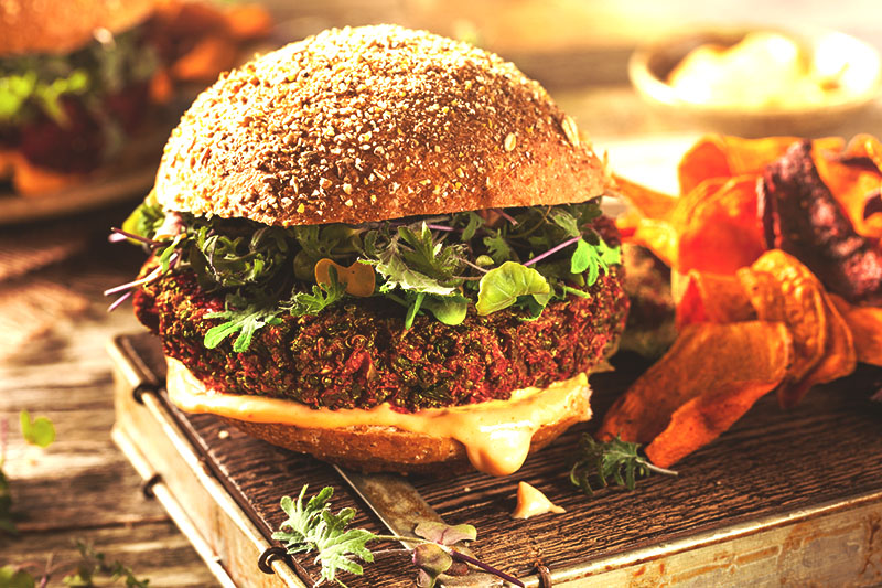 Vegan Quinoa Burger Image