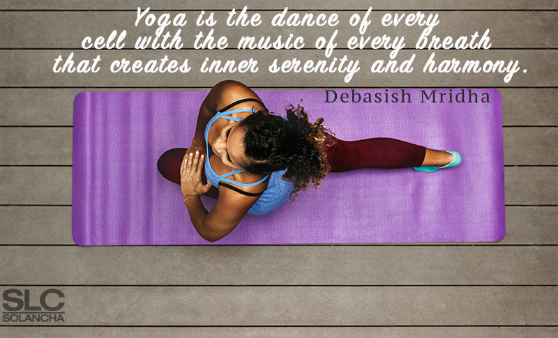 Yoga quote dance image