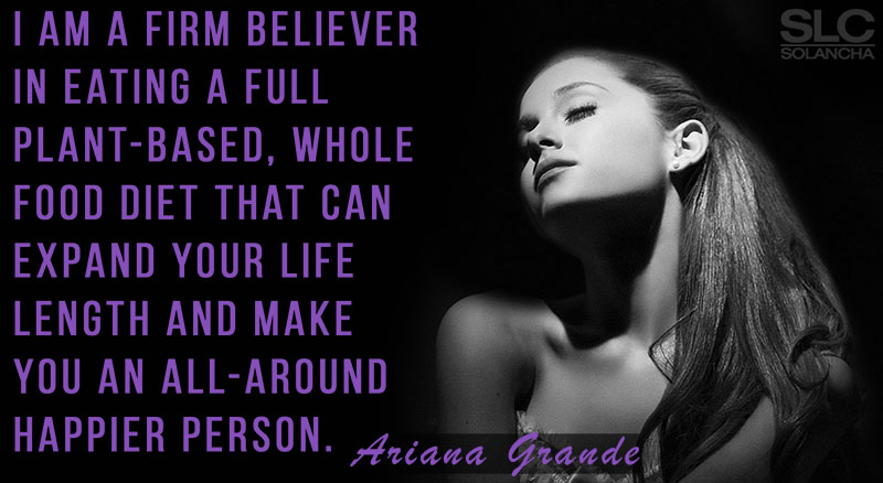 Vegan Quote Ariana Grande Image