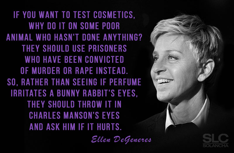 Vegan Quote Ellen DeGeneres Image