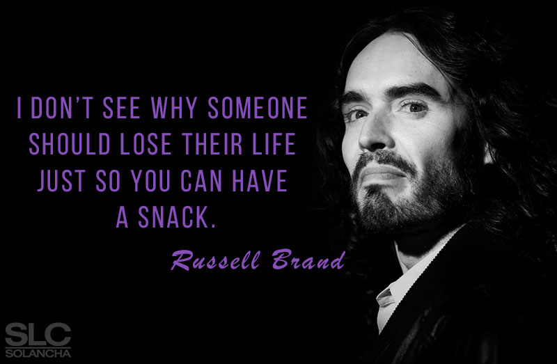 Vegan Quote Russell Brand Image
