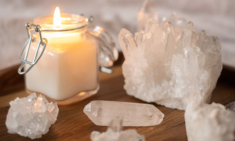 cleansing crystals with fire image