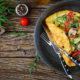 vegan omelette image