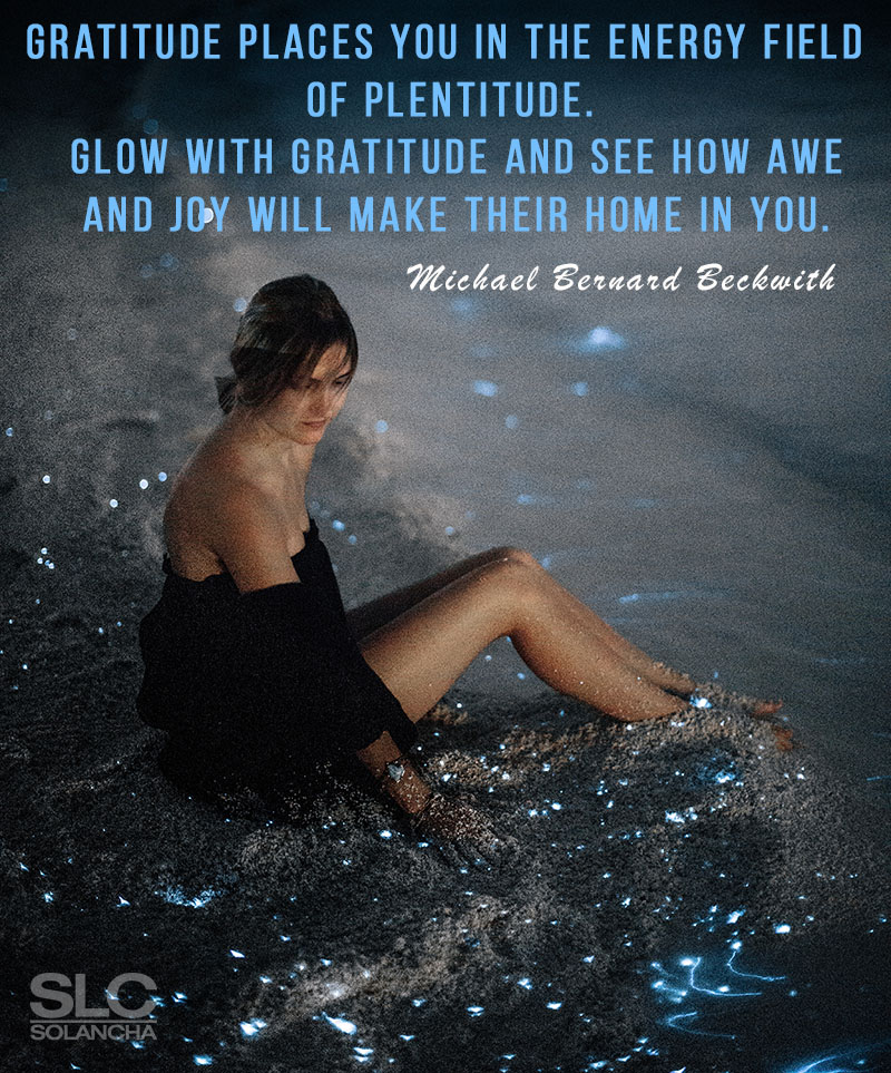 Michael Bernard Beckwith Quote About Gratitude Image