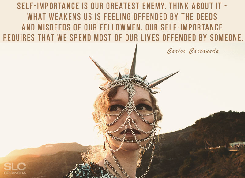Castaneda Ego Quote Image