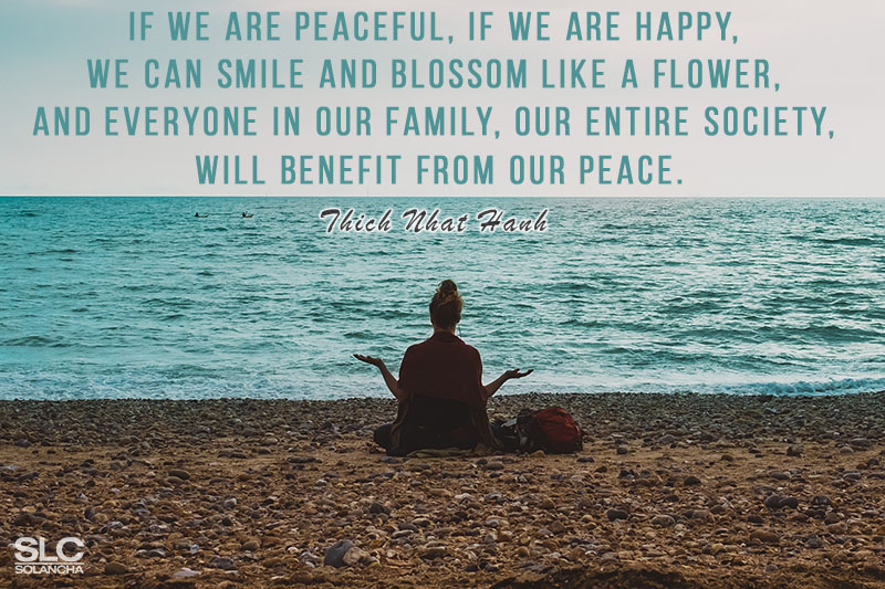 Thich Nhat Hanh peace quote image