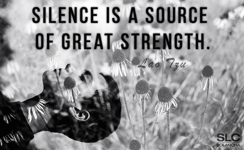 Spiritual Quote On Silence Image