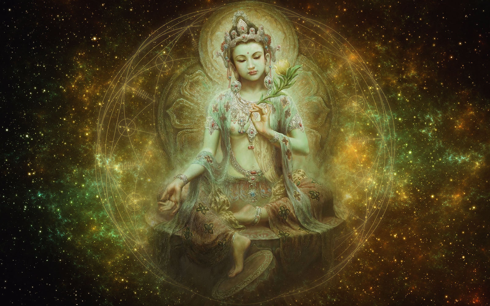 Praises to the Twenty-One Taras Image