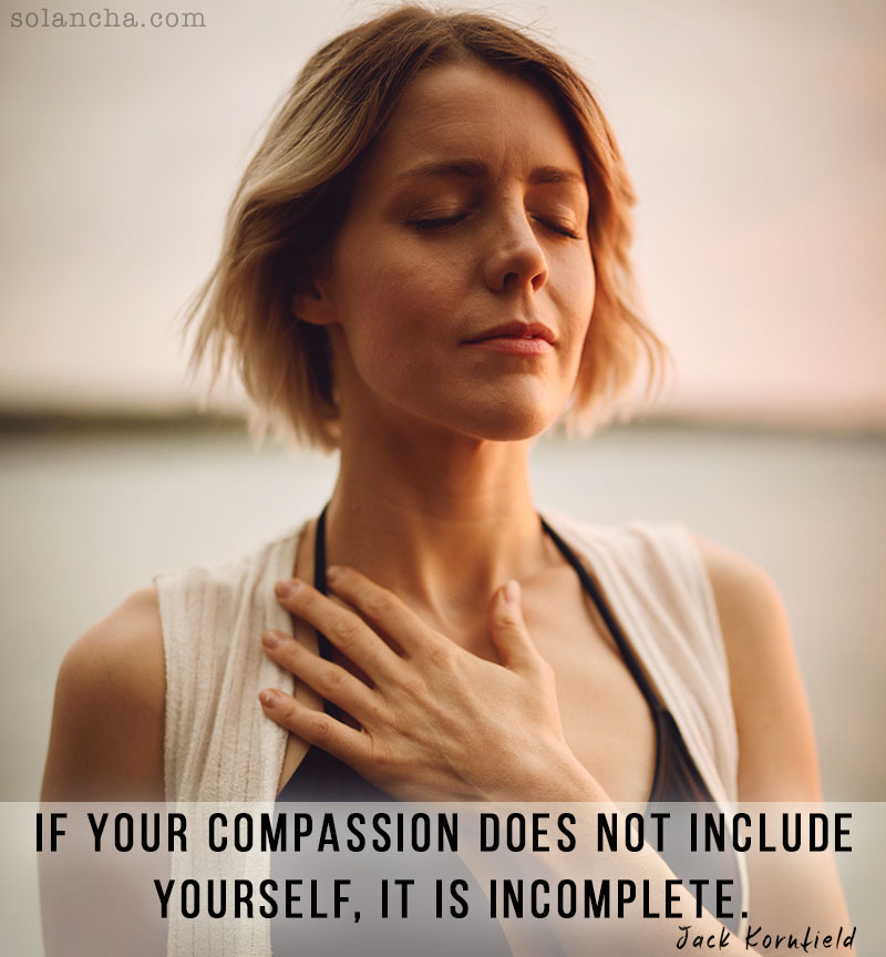 self-compassion quote image