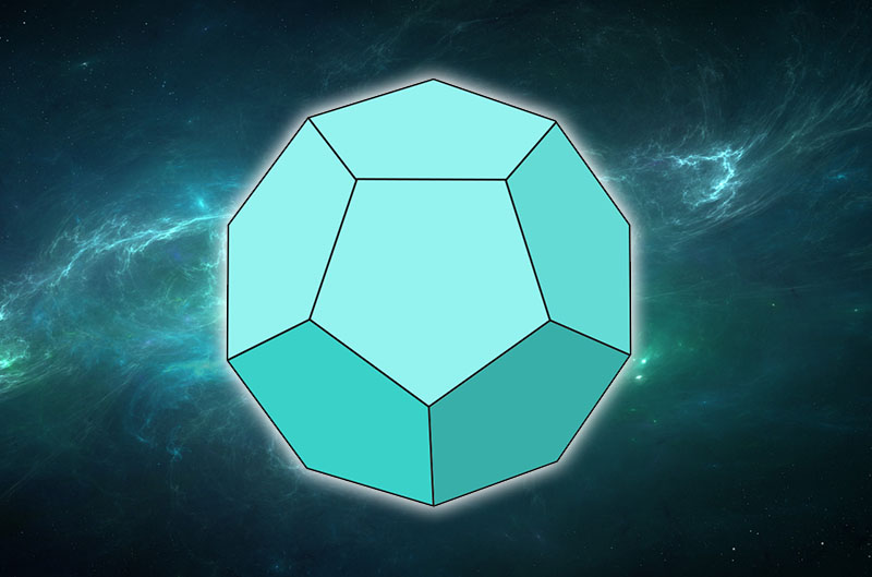Dodecahedron﻿ Sacred Geometry Image