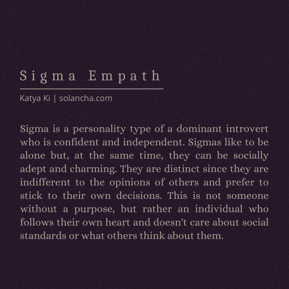 sigma empath quotes image