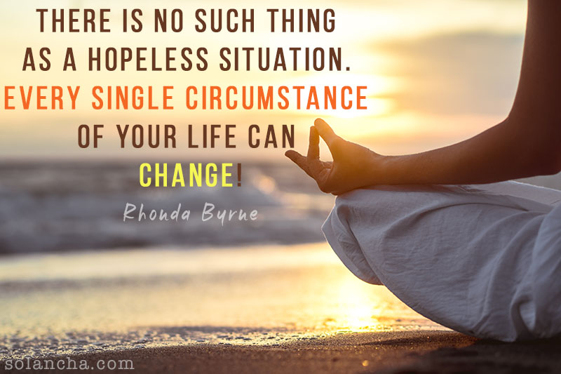 Life-changing quote image