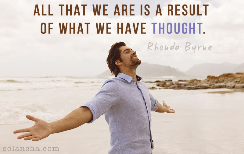 power of thought quote image