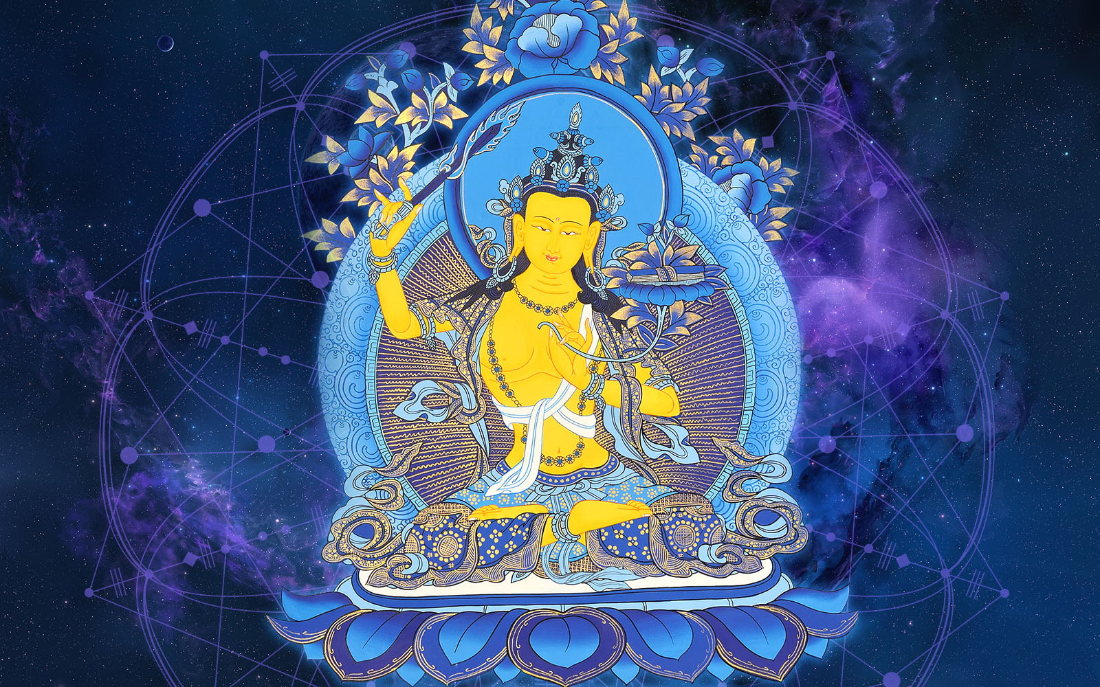 Manjushri Mantra Image