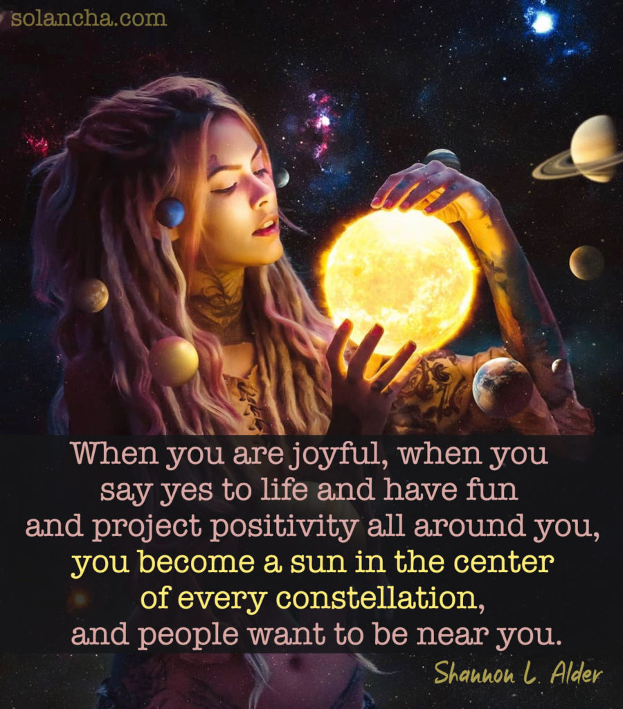 positive uplifting quote about joy image