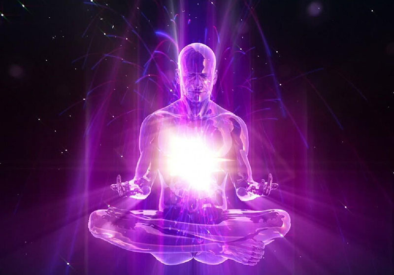 purple aura image