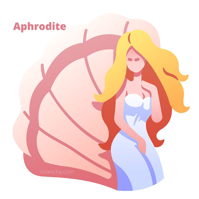 Aphrodite female archetype Image