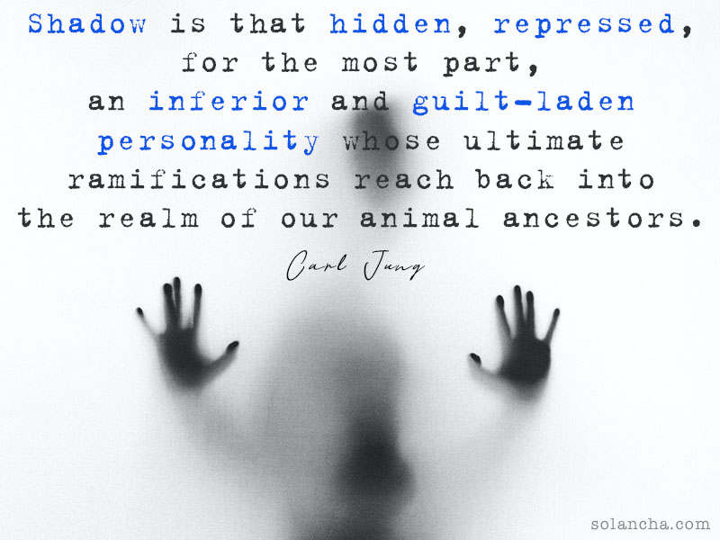 Carl Jung Quote On Shadow Work Image