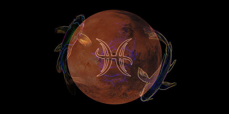 Mars Transit In Pisces Image