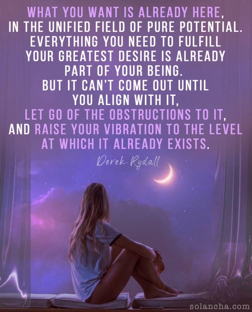 Field of pure potential quote Image