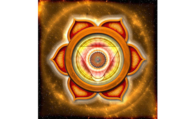 sacral chakra mandala image