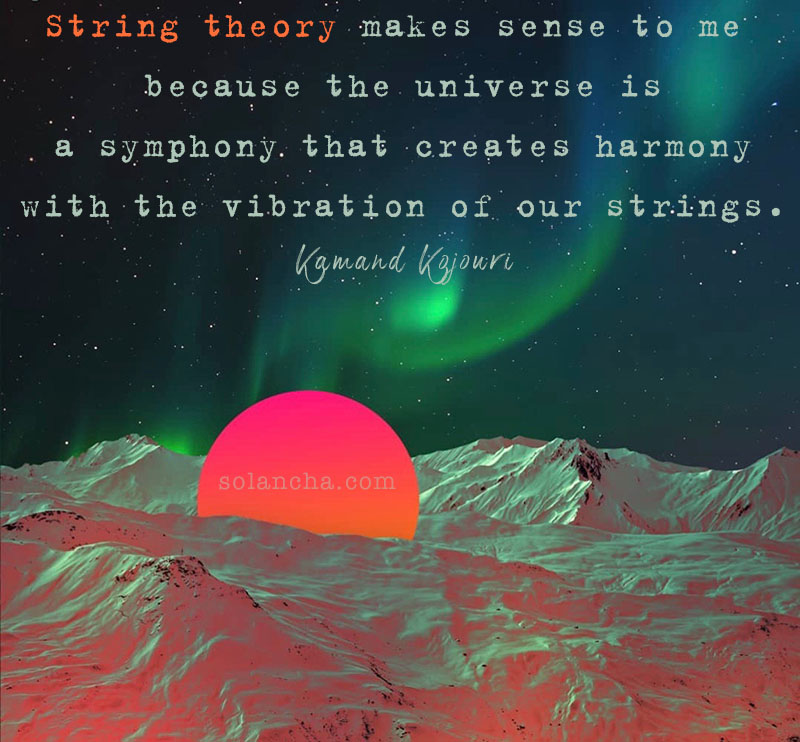 String theory quote image