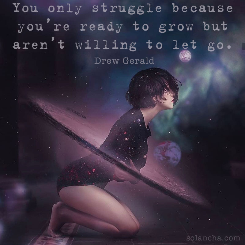quote on letting go Image
