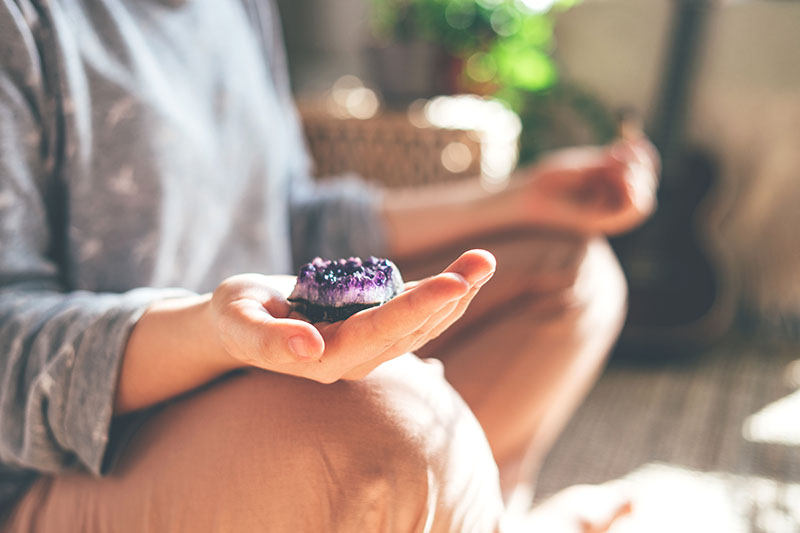 Crystals For Sahasrara Crown Chakra Image