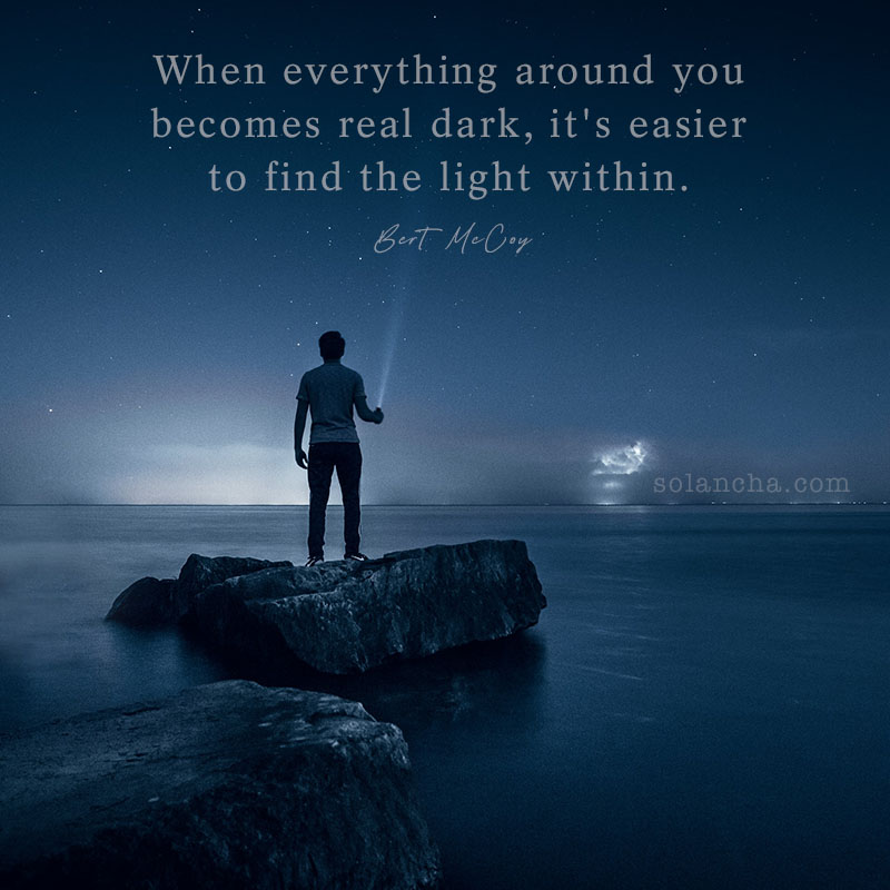 Light Within Quote Image