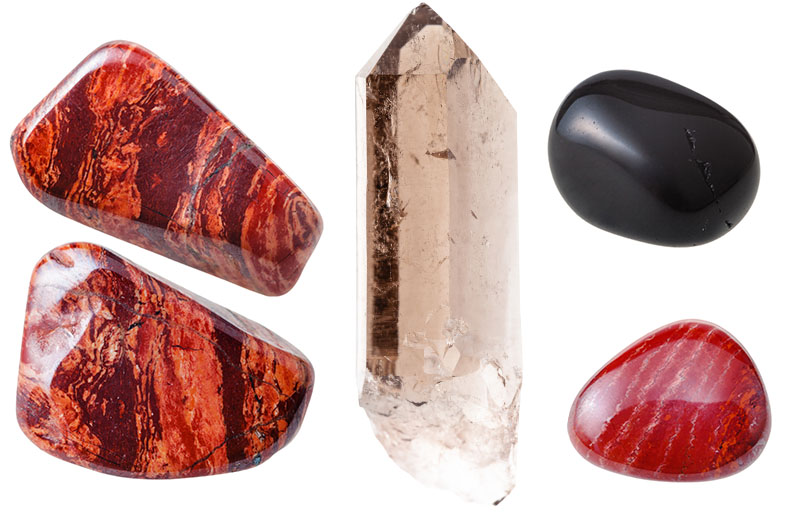 Muladhara Chakra Crystals Image
