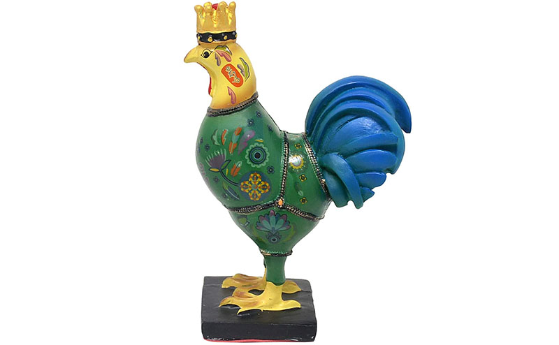 Rooster With Crown Image