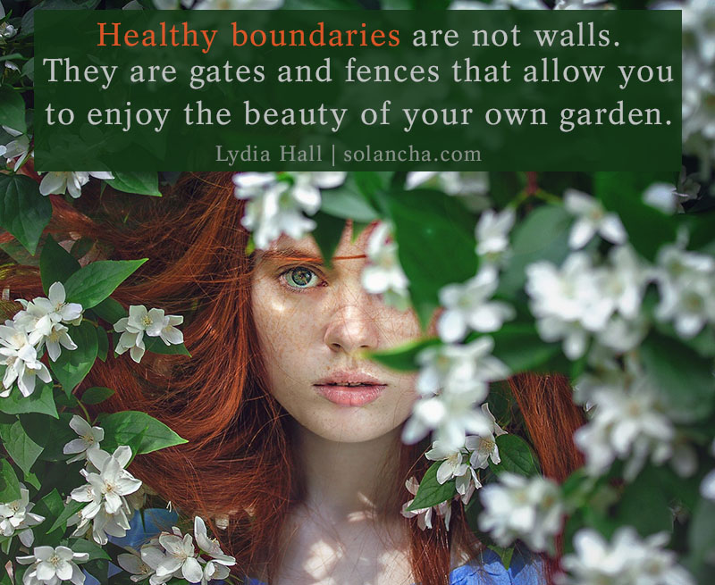 healthy boundaries quote image