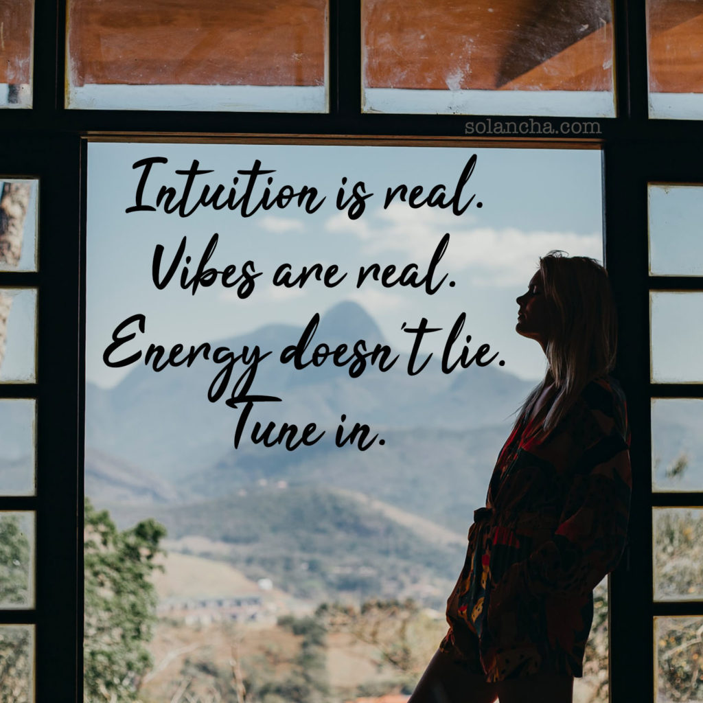 intuition quote image
