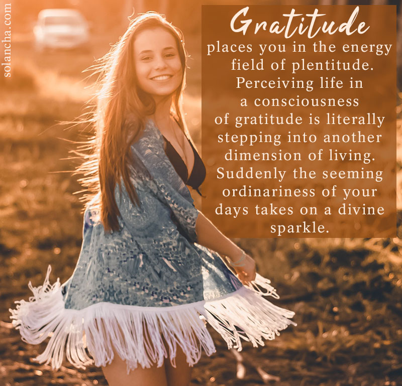 Michael Beckwith Quote On Gratitude Image