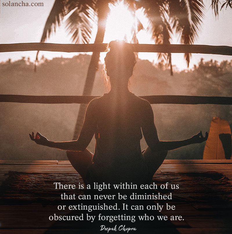 quotes on light within image