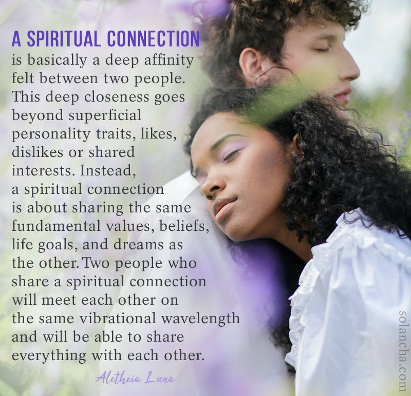 Spiritual connection quote image