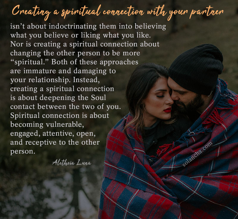 creating a spiritual connection quotes image