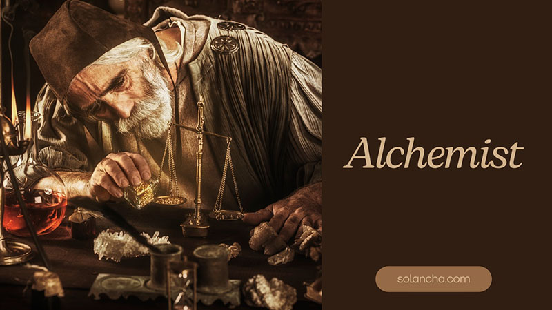 Alchemist spiritual archetype image